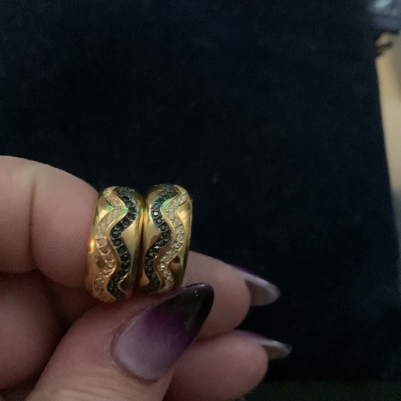 SWAROVSKI DEMI ROSE GOLD EARRINGS 🔥🔥🔥🔥 - Picture 3 of 7